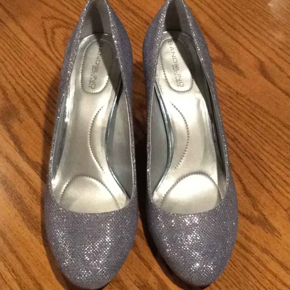 Bandolino Silver Shoes